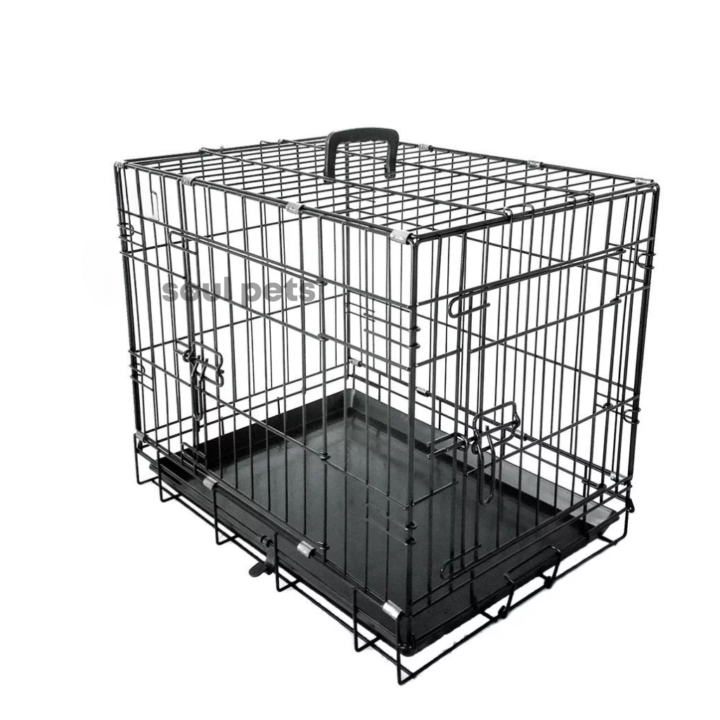 Jaula Transportadora de 36 Pulgadas para Perros de 25 a 30 Kg - Soul Pets Jaula Transportadora de 36 Pulgadas para Perros de 25 a 30 Kg - Soul Pets